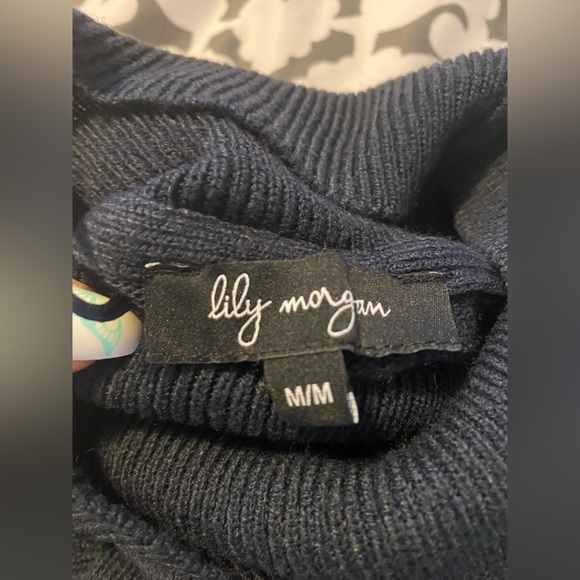 COPY - Lily Morgan medium turtleneck mini sweater dress - Picture 6 of 6